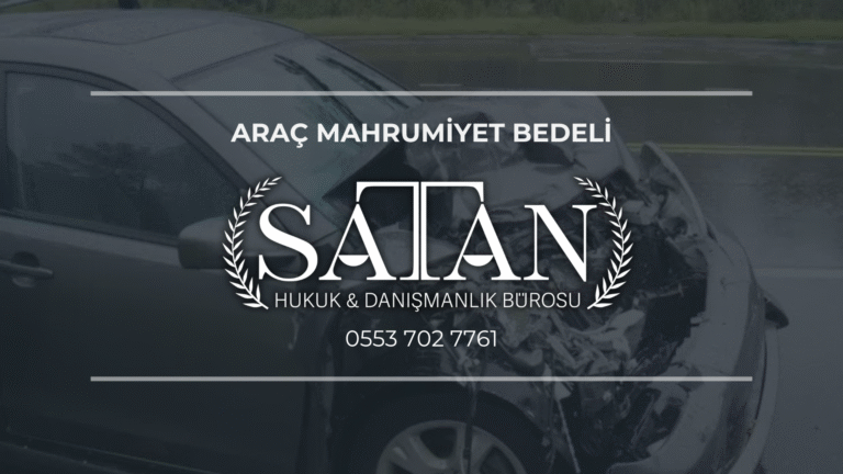 Araç mahrumiyet bedeli davasında mahkeme salonu