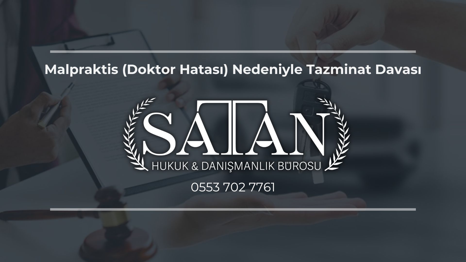 Malpraktis tazminat davasında tazminat miktarının nasıl belirlendiğini gösteren bilgilendirici infografik.