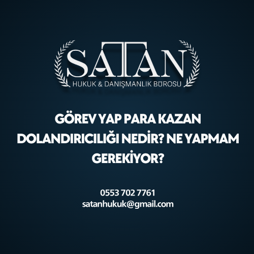 Dolandırılma durumunda başvurulacak hukuki adımların akış şeması.