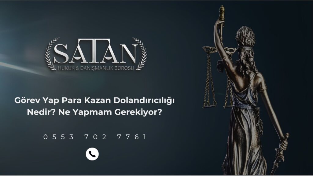 “Görev yap” dolandırıcılığına karşı kullanılabilecek hızlı checklist.