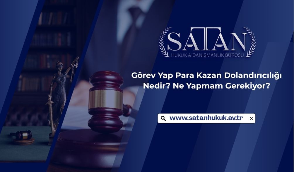 Görev yap para kazan dolandırıcılığı belirtileri ve riskleri gösteren infografik.