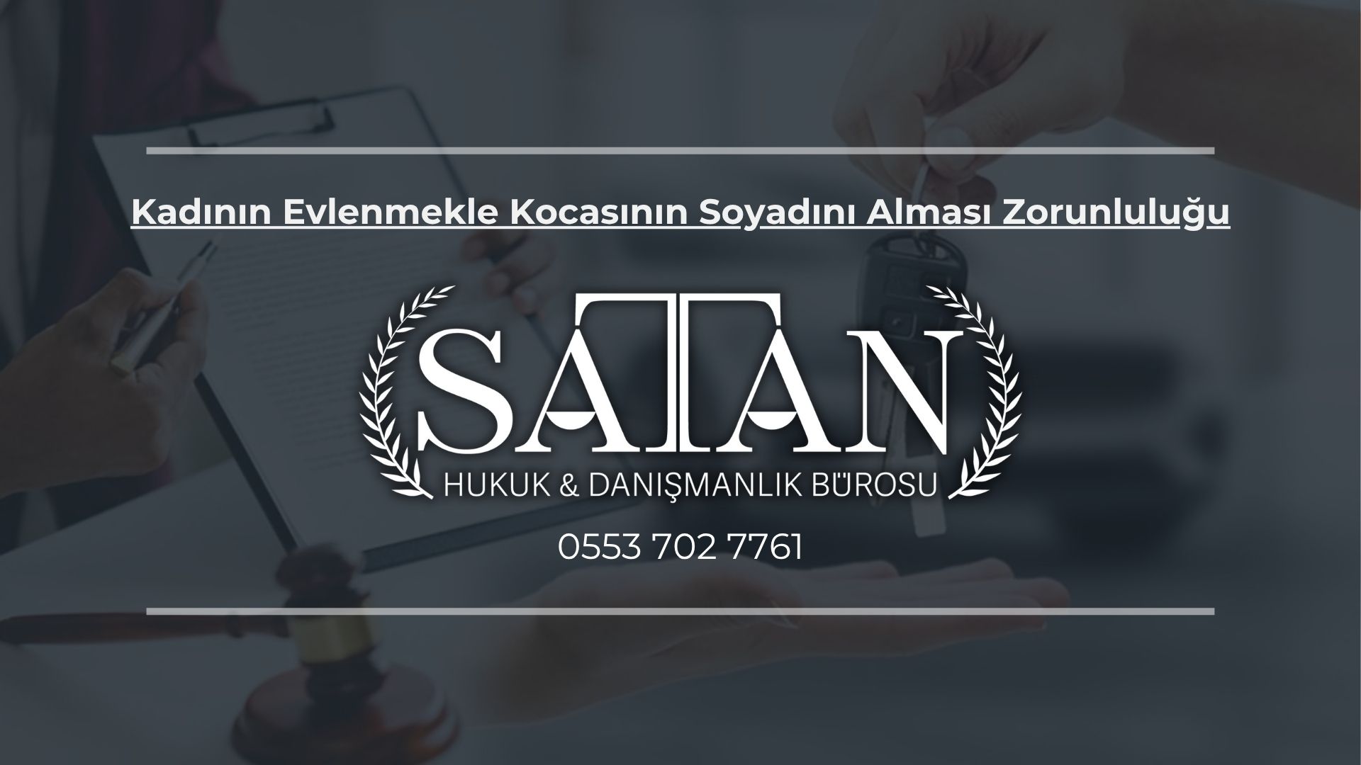 Boşanmada soyadı hakkını anlatan hukuk temalı bilgilendirici görsel