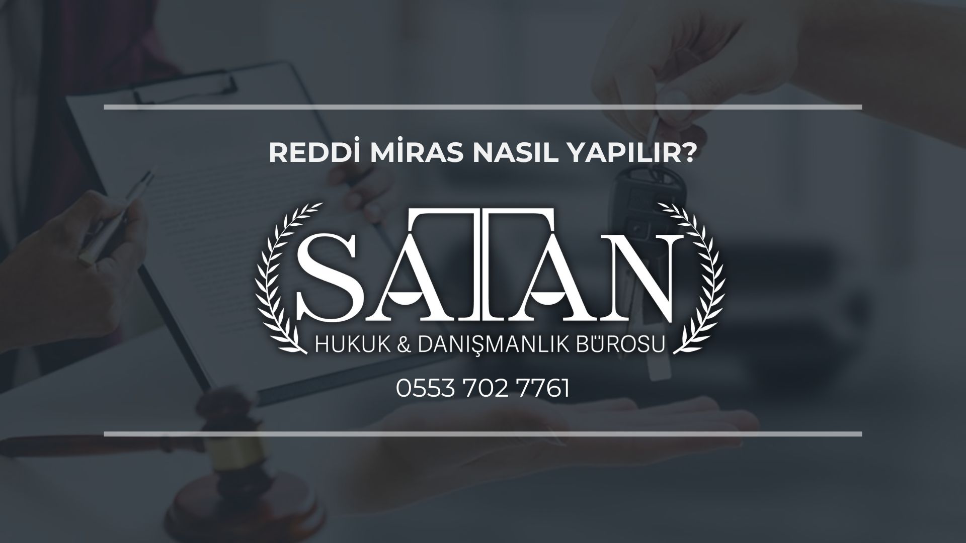 Reddi miras sonrası mirasın tasfiyesi sürecini anlatan görsel.