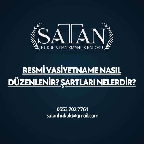 Okuma yazma bilmeyen kişiye resmi memur tarafından vasiyetnamenin okunması