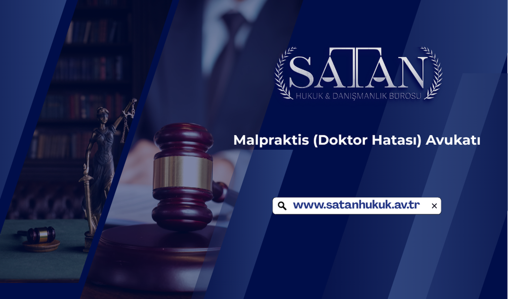 Malpraktis avukatı, doktor hatası sonucu açılan davada müvekkilinin haklarını savunuyor.