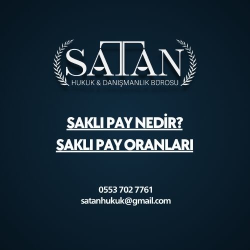 Saklı pay hakkına sahip mirasçıları ve saklı pay yüzdelerini gösteren görsel