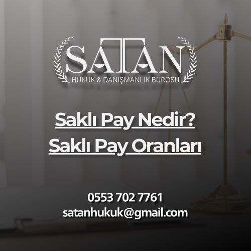 Türk Medeni Kanunu’nda saklı pay oranlarının özetlendiği miras hukuku şeması