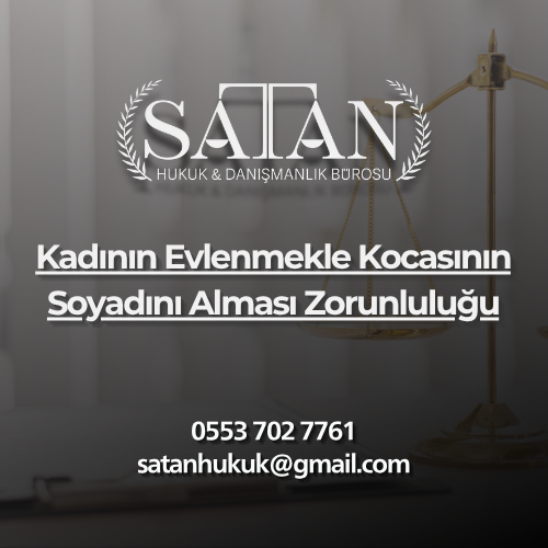 Soyadı değiştirme davası açma süreci ve gerekli belgeleri anlatan hukuk görseli